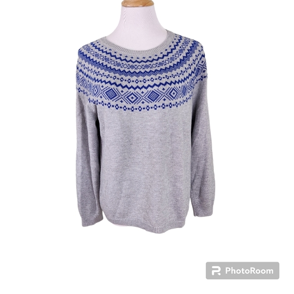 Talbots Sweaters - Talbots Grey aisle sweater